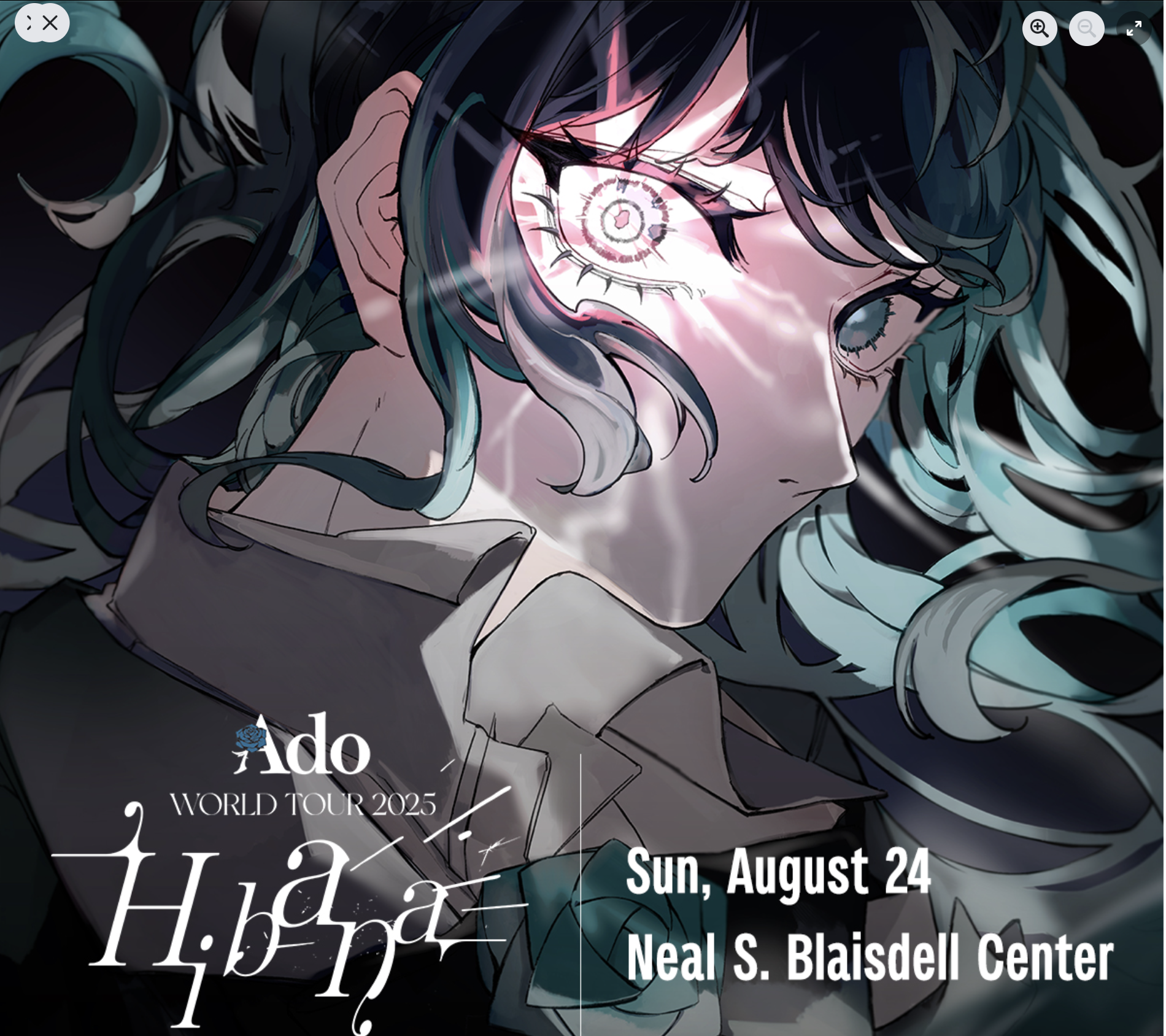 Ado World Tour 2025: Hibana — CULTURE AND ARTS ON OʻAHU